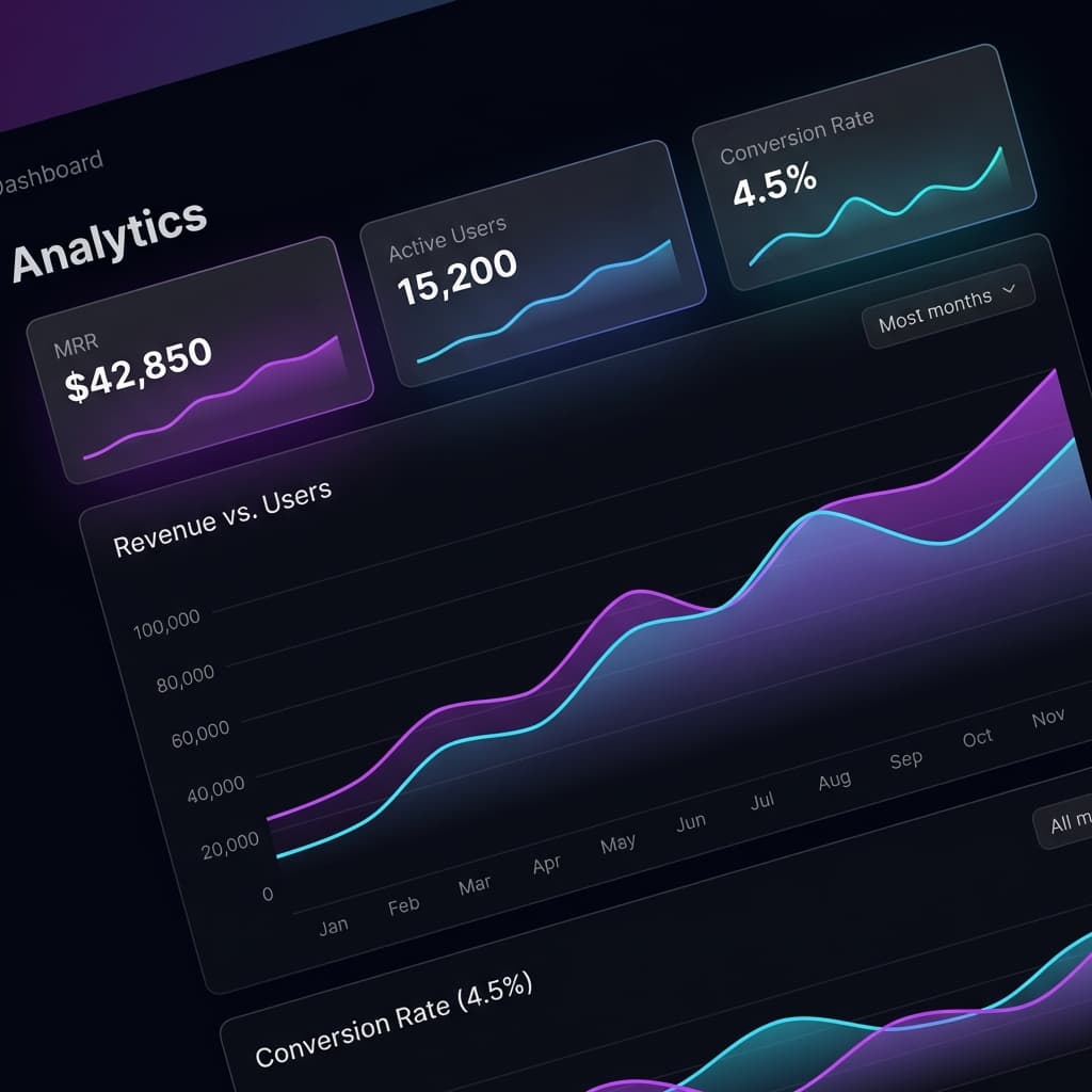 Premium SaaS Dashboard